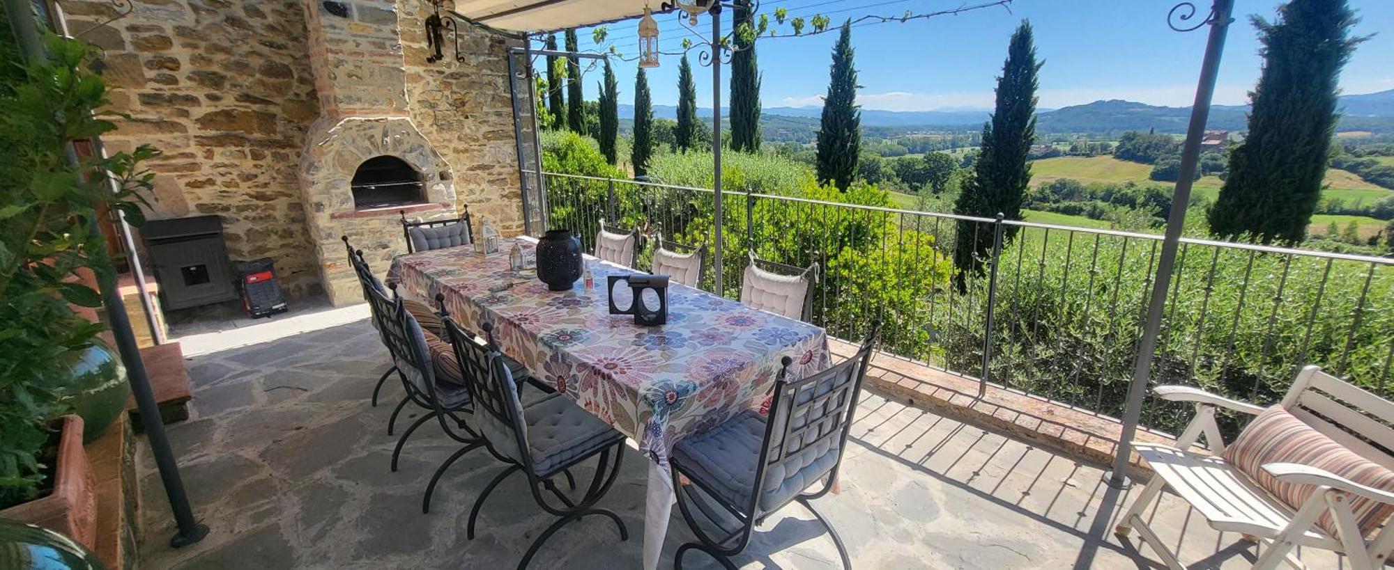 Luxury 1-Bedroom House With The Pool In Tuscany. Anghiari Exterior photo
